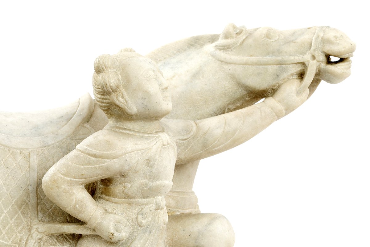 Sculptures en marbre « Chevaux »-photo-3
