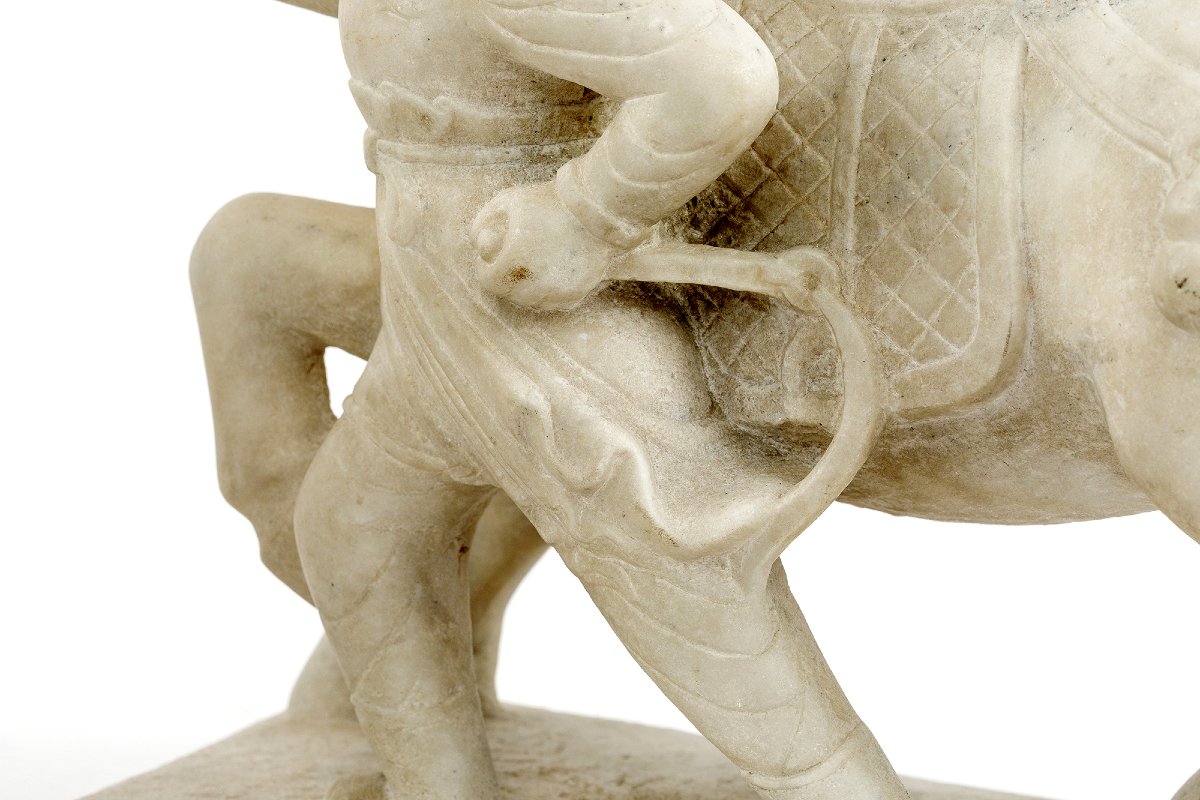Sculptures en marbre « Chevaux »-photo-1