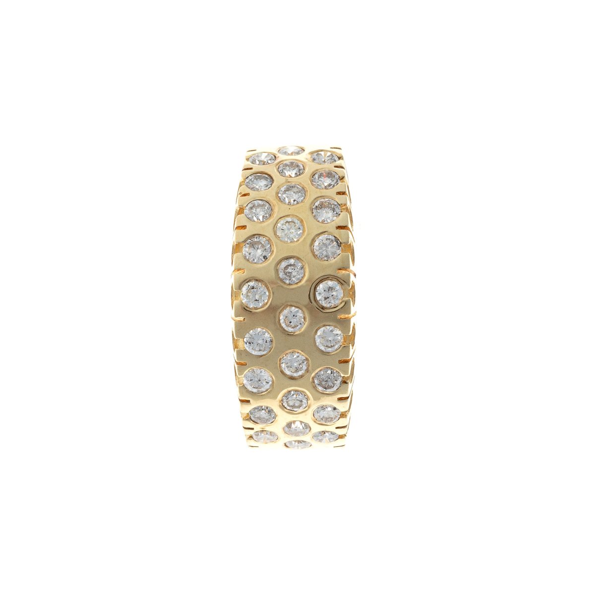 14k Gold Ring With Diamonds-photo-2