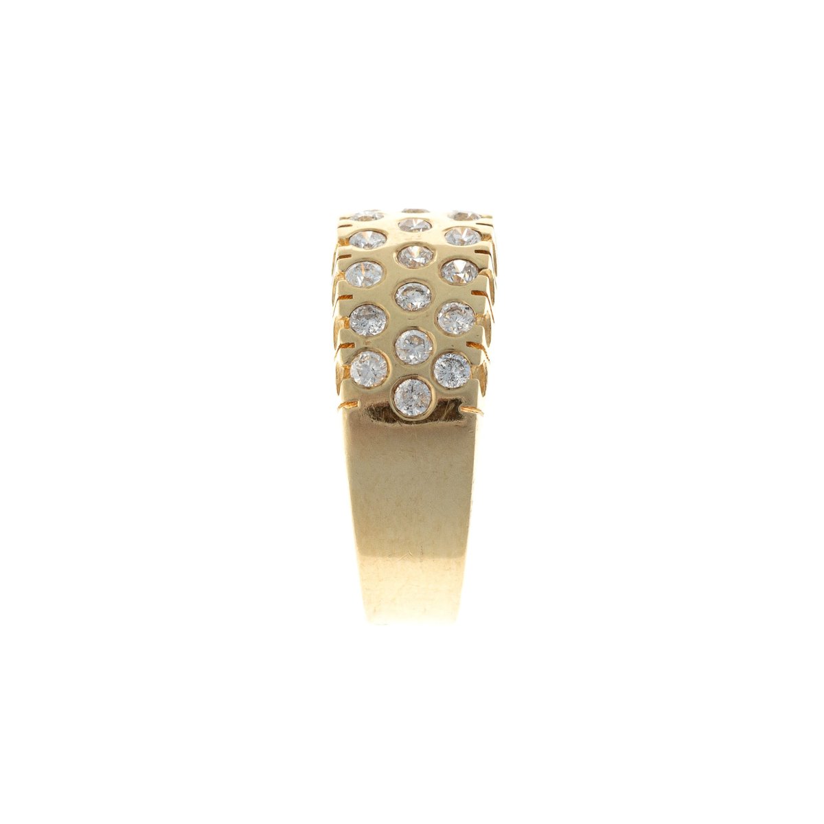 14k Gold Ring With Diamonds-photo-3