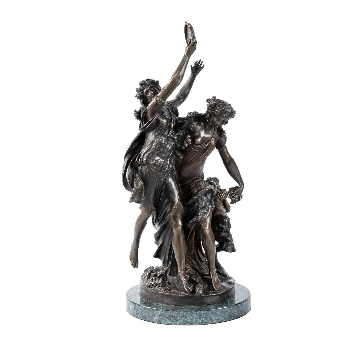 Bronze Sculpture Based On A Work By Clodion, 20th Century