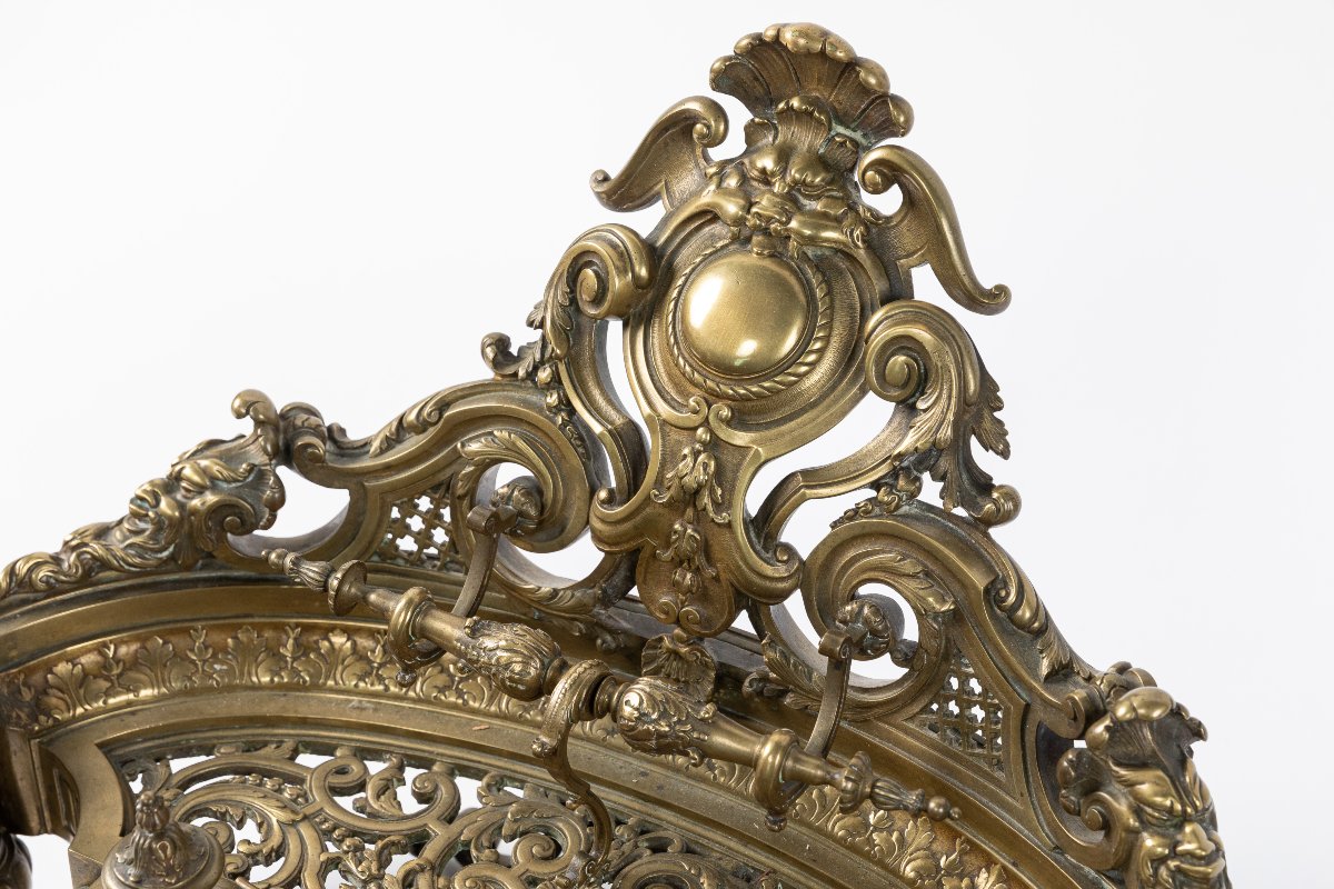 grand encrier en bronze d'epoque Napoleon III-photo-2