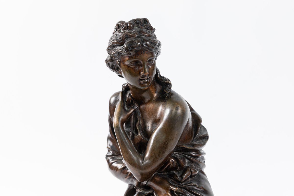 Bronze Sculpture Of Venus, Henri étienne Dumaige (1830–1888), 19th Century