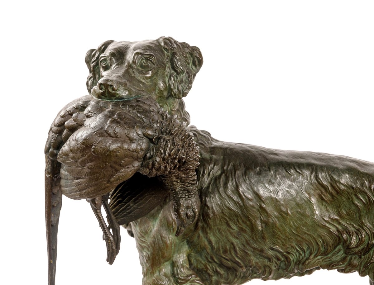 Art Deco-era Sculpture “hunting”-photo-2