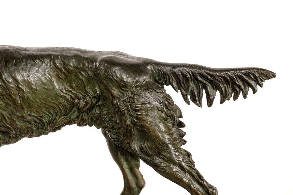 Art Deco-era Sculpture “hunting”-photo-3