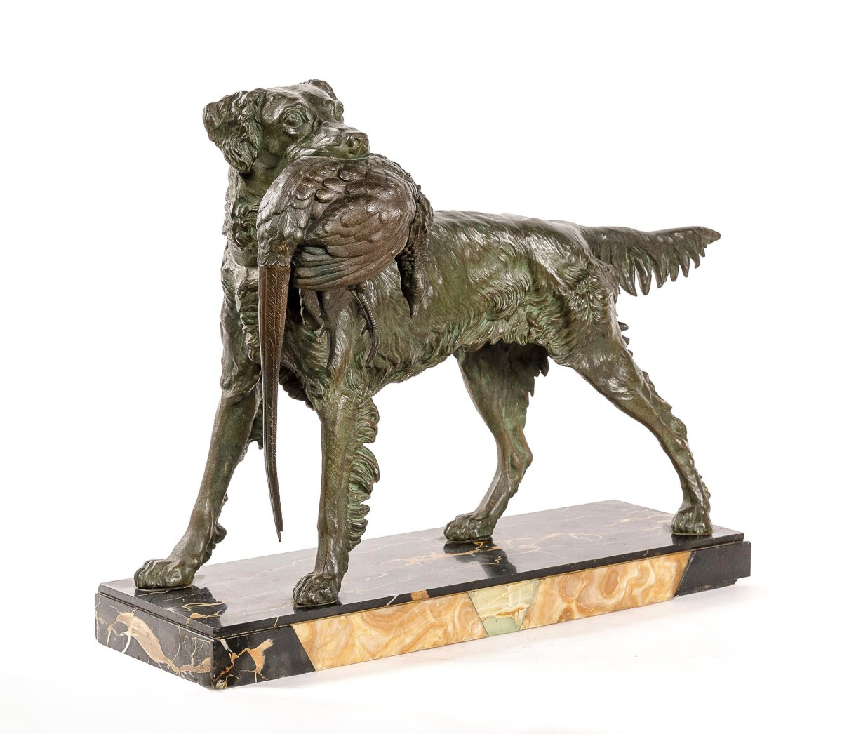 Art Deco-era Sculpture “hunting”-photo-4