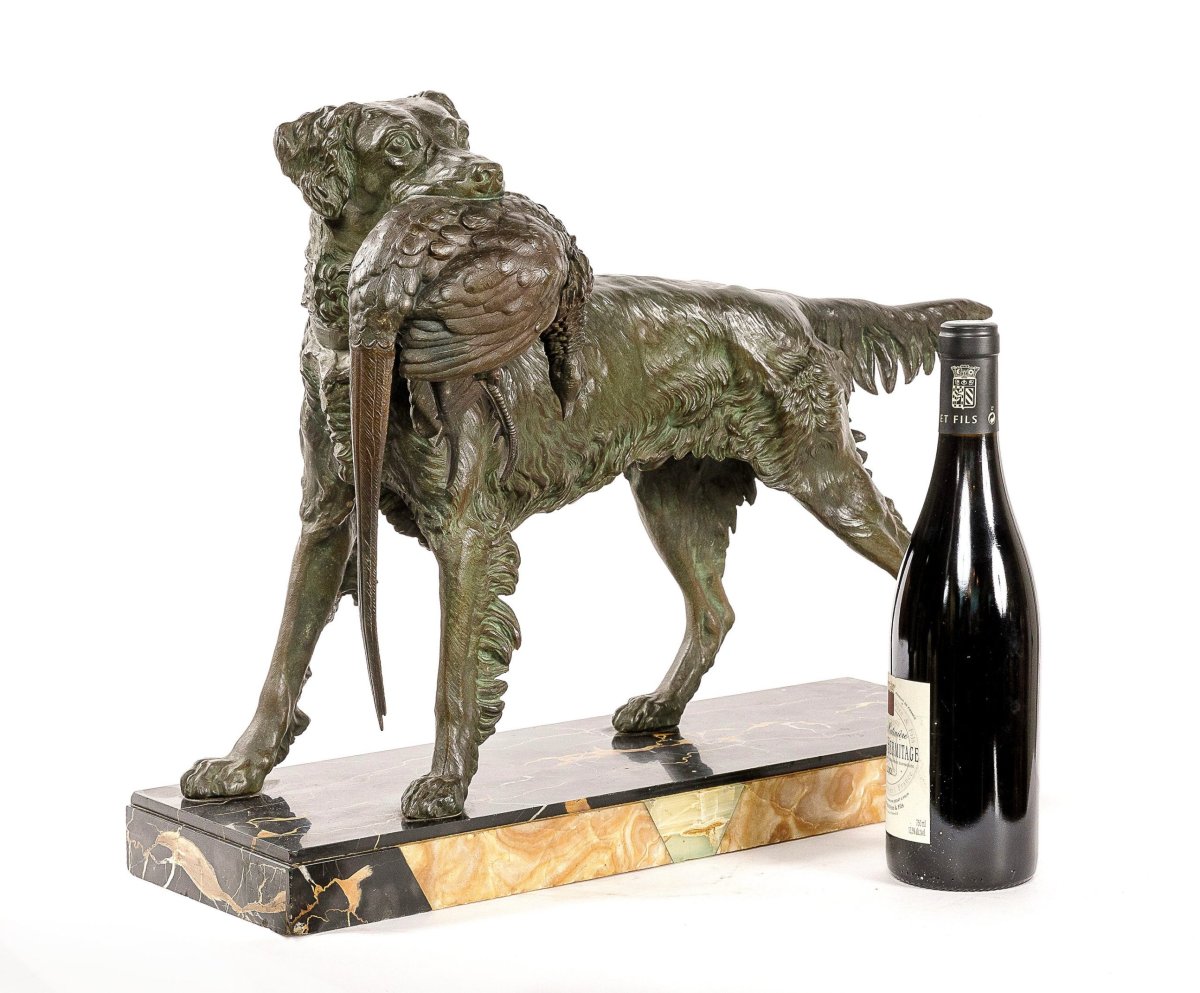 Art Deco-era Sculpture “hunting”-photo-1