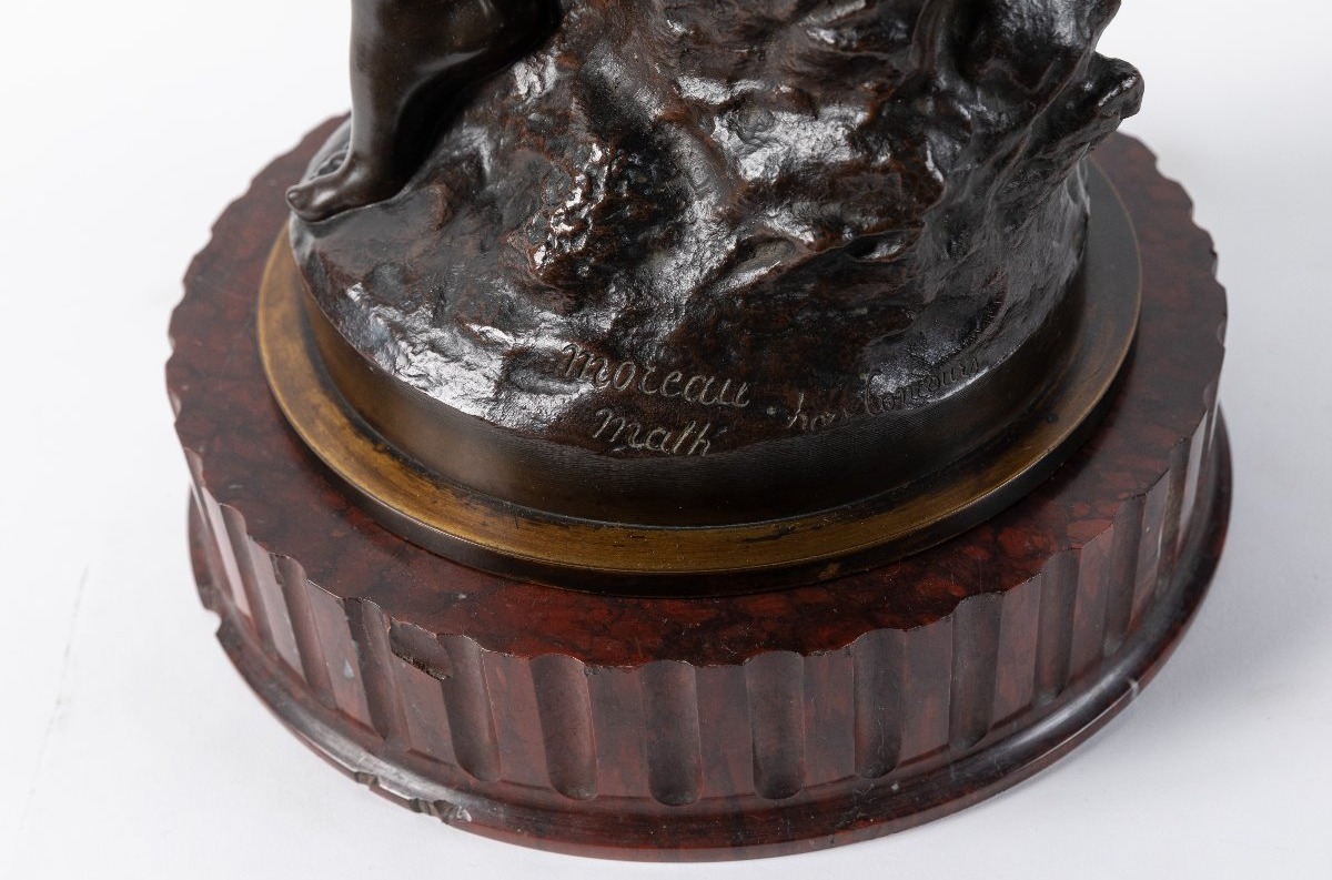 Large 19th-century Bronze Sculpture Of Venus, By Mathurin Moreau-photo-2