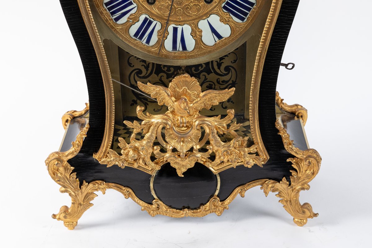 grand cartel avec son console d'epoque Louis XV, 18eme-photo-3