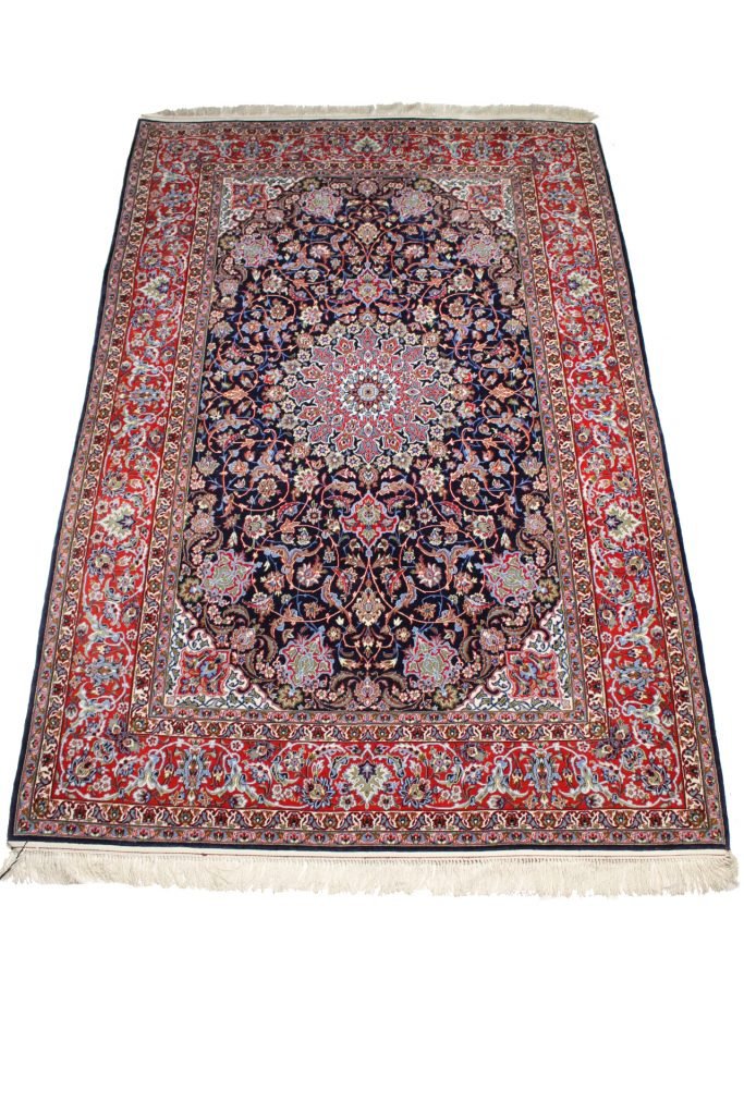 Persian Tabriz Carpet 242 X 156 Cm. Iran-photo-3