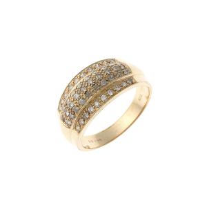 Bague en or 14k avec diamants