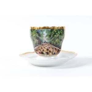 19th-century German-made Cup And Saucer