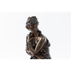 sculpture en bronze Venus, Henri étienne Dumaige (1830-1888), 19eme