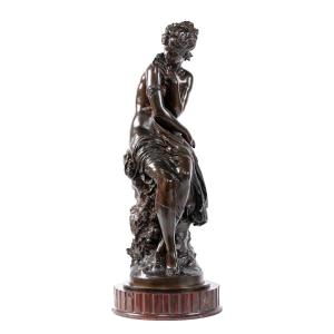 grand sculpture de Venus en bronze 19eme, Mathurine Moreau