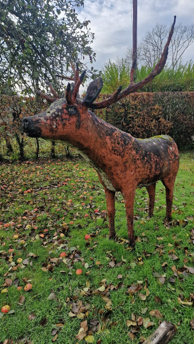 Cement Deer