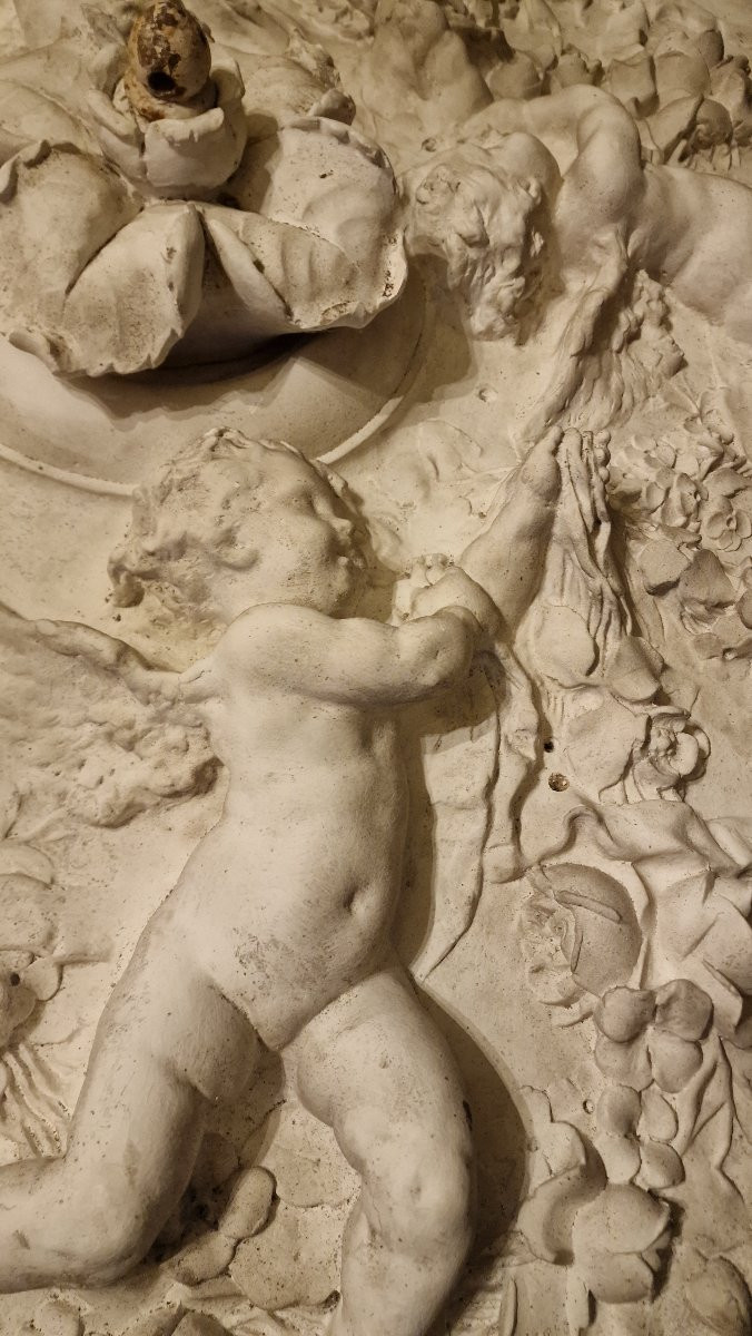 Antique Plaster Ceiling Light-photo-4