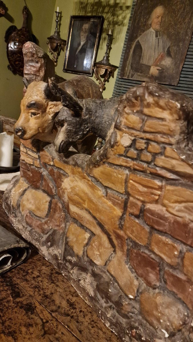 Elément de crêche en plâtre-photo-4