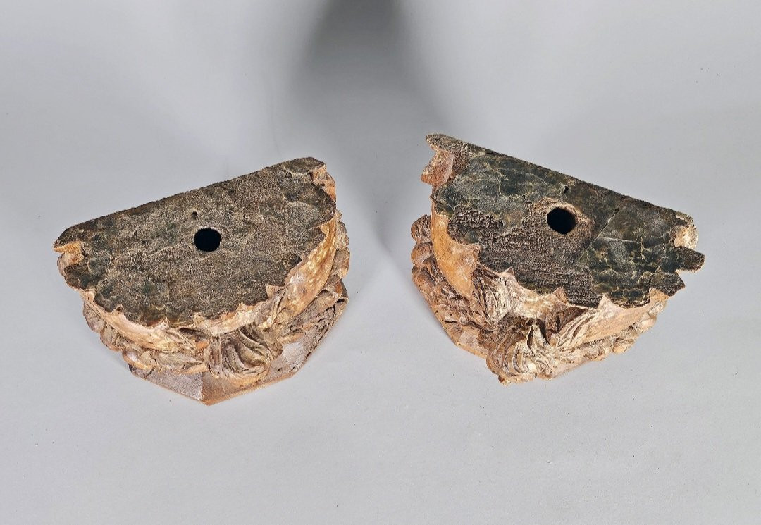 Pair Of 18th Century Corbels-photo-2