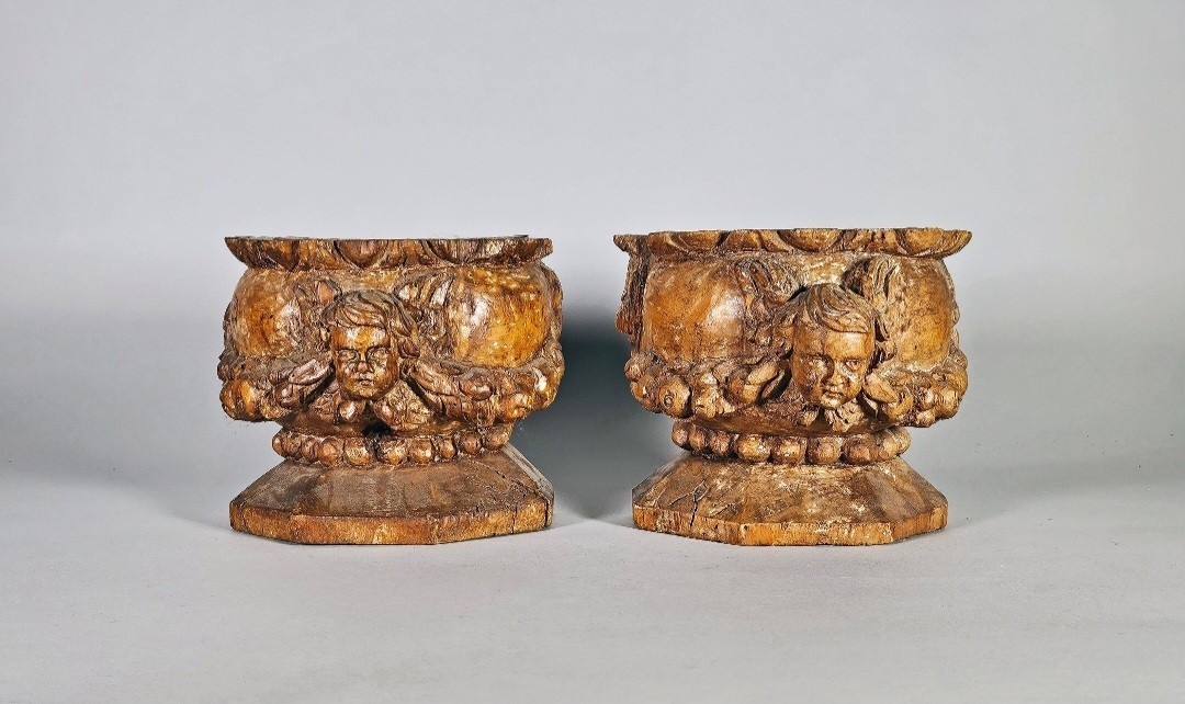Pair Of 18th Century Corbels
