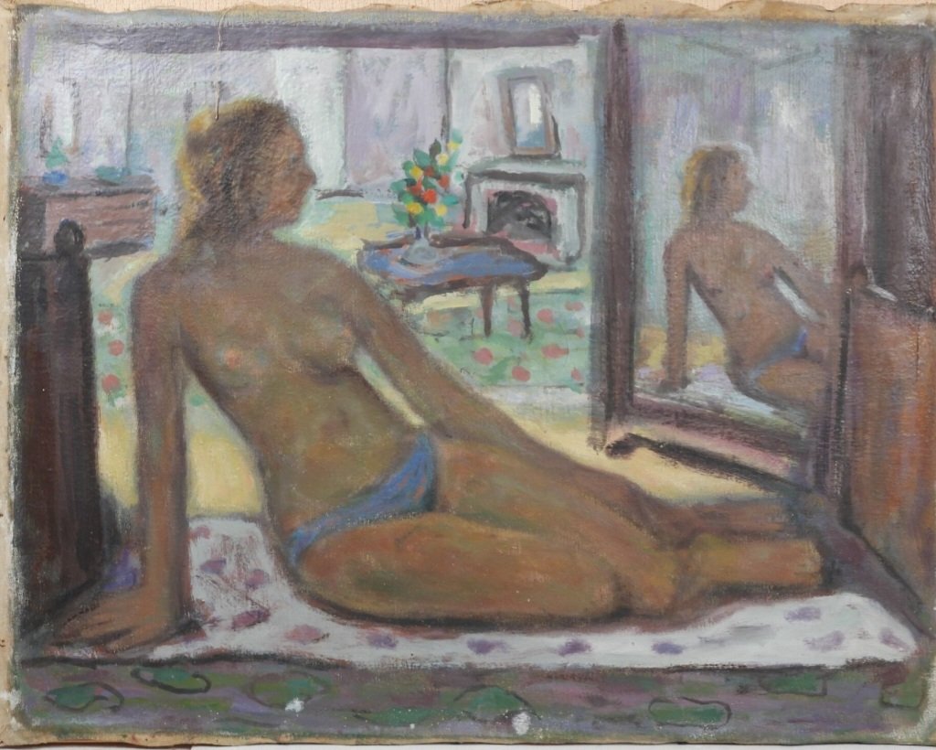 Naked In The Mirror