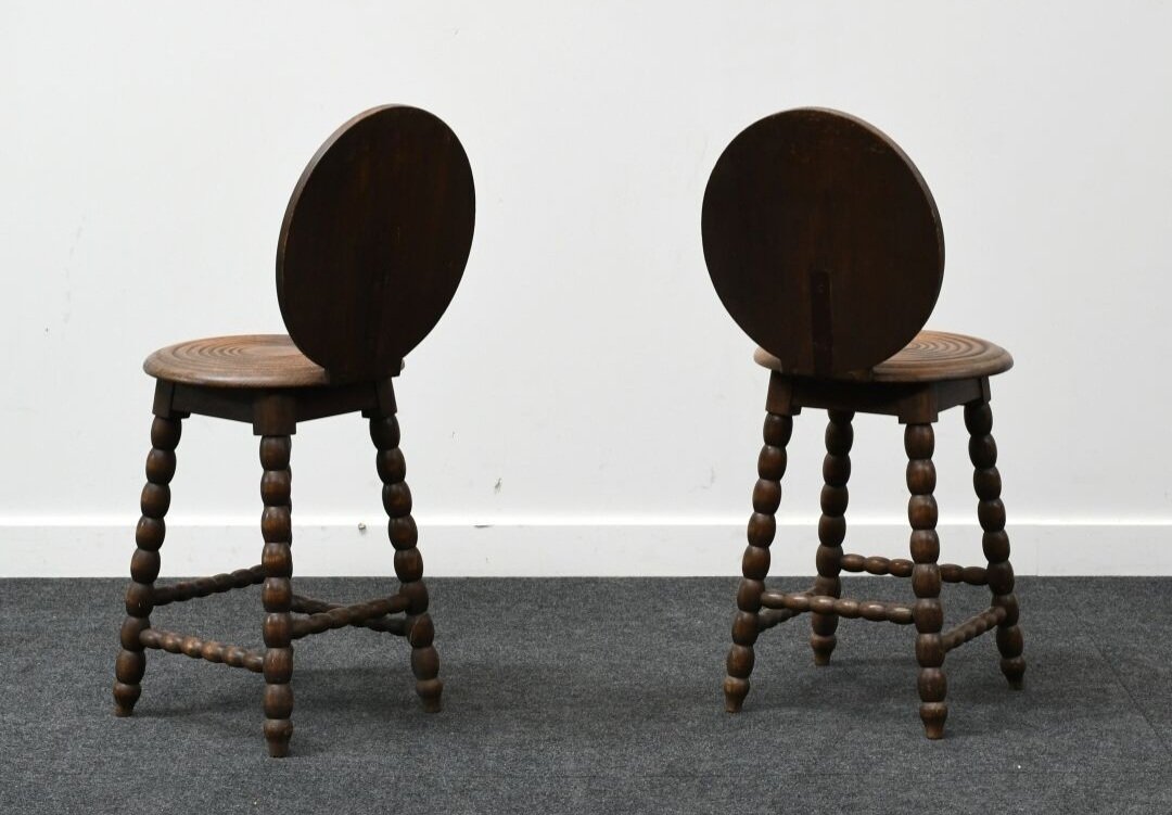 Pair Of Chairs In The Dudouyt Style-photo-2