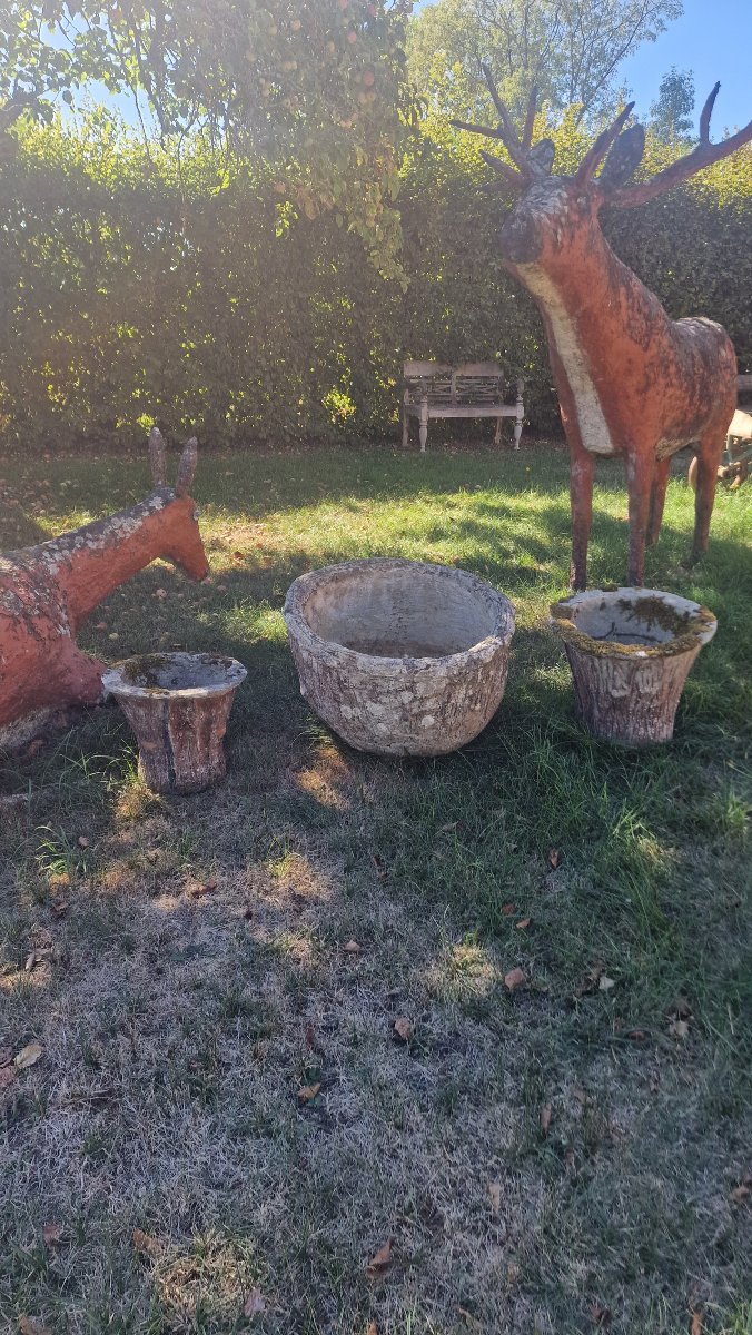 3 jardinières