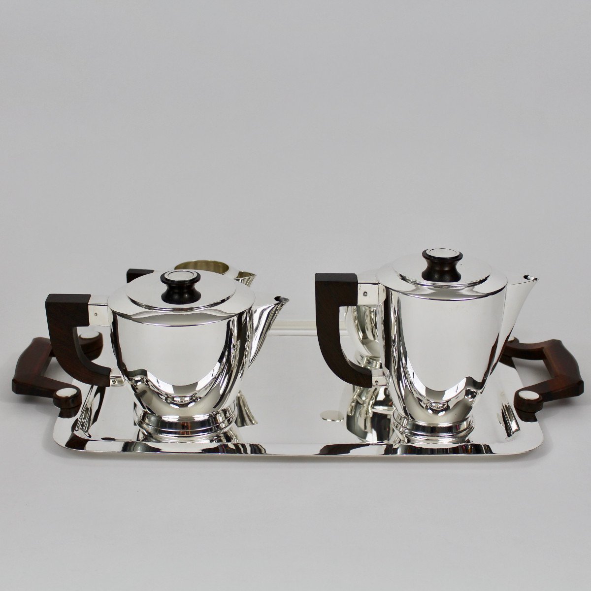 Christofle Art Deco Coffee Set-photo-4
