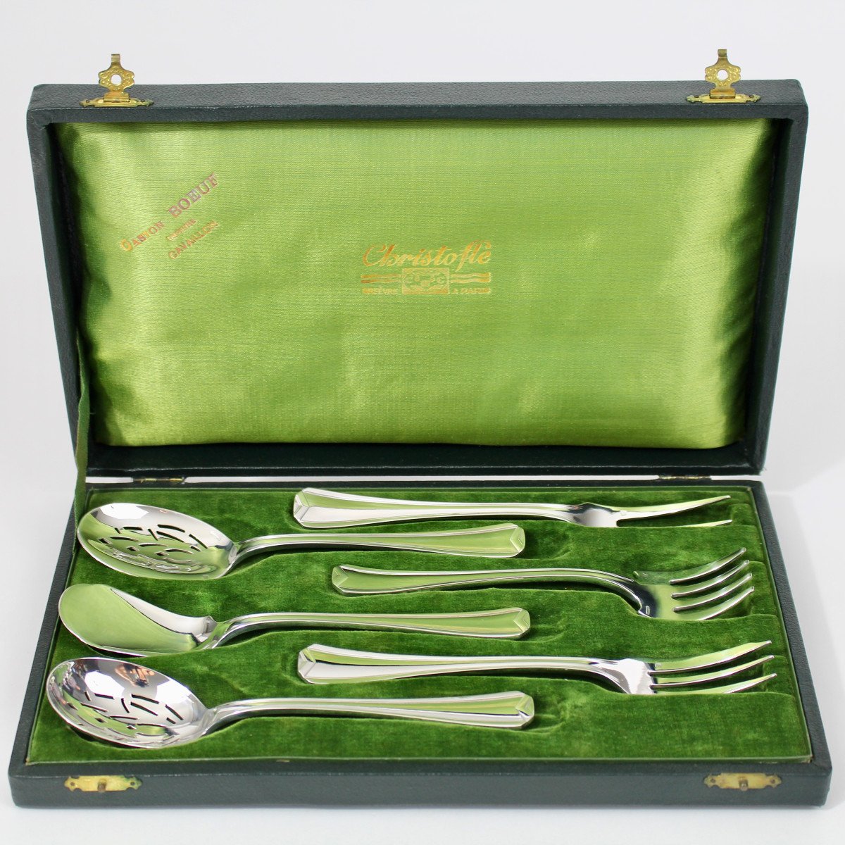 Christofle "chevrons" Set 141 Pieces-photo-5