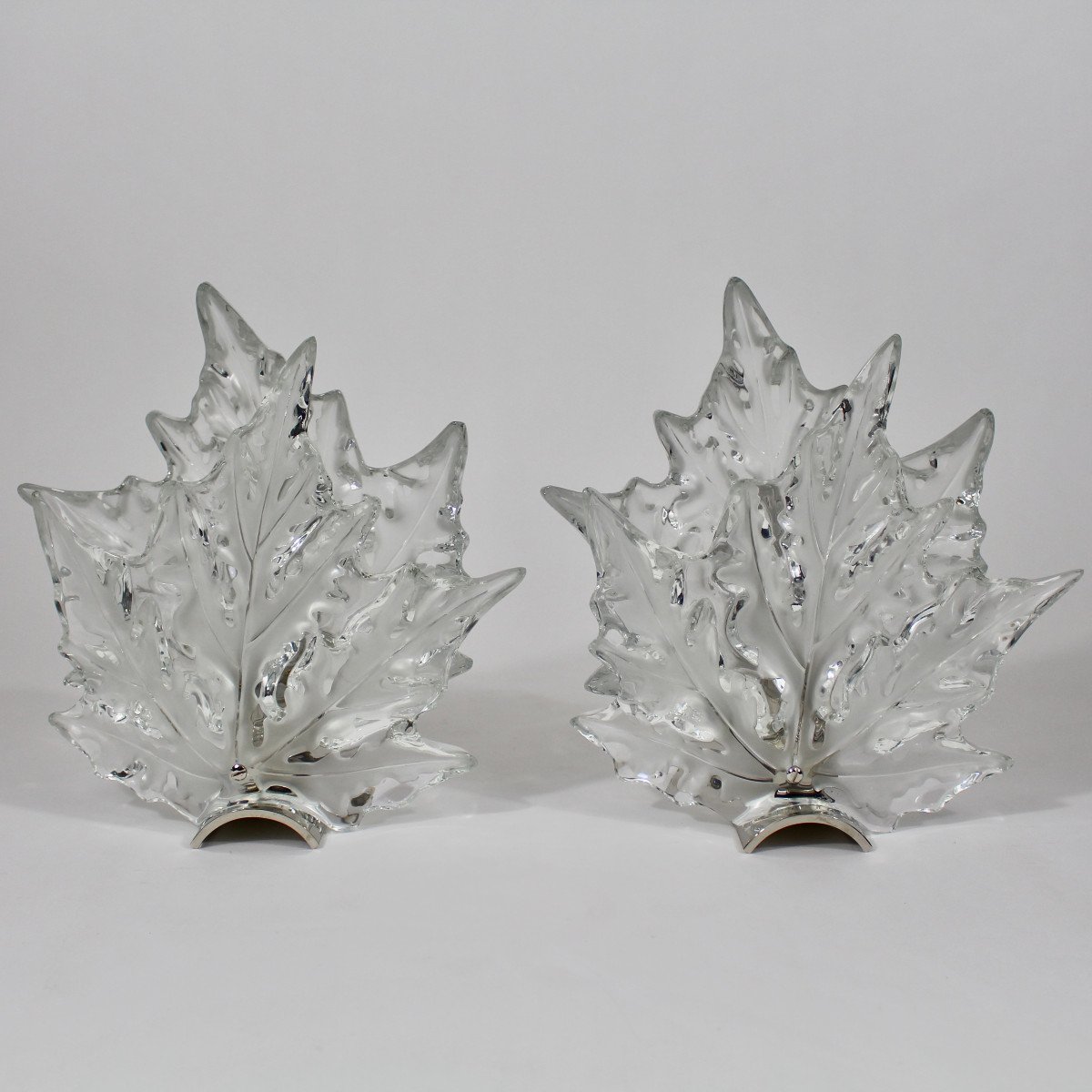 LALIQUE  FRANCE      APPLIQUES  " CHAMPS-ELYSÉES  "