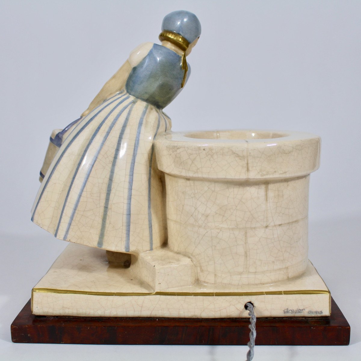 ARGILOR  FRANCE        JEUNE FILLE AU PUIT-photo-3