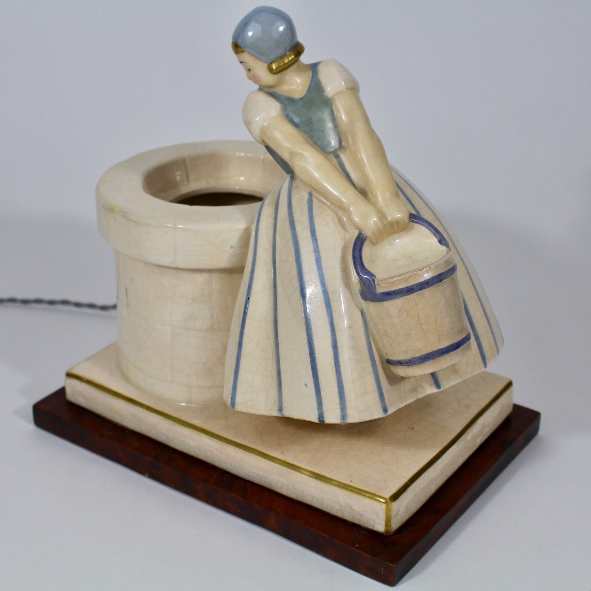 ARGILOR  FRANCE        JEUNE FILLE AU PUIT-photo-4