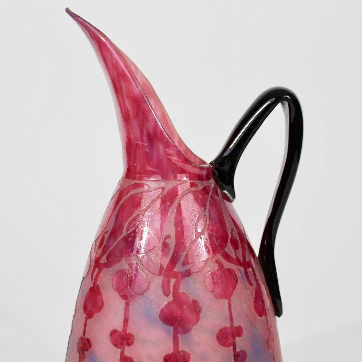 LE  VERRE  FRANÇAIS     PICHET   " GARANCES  "-photo-2