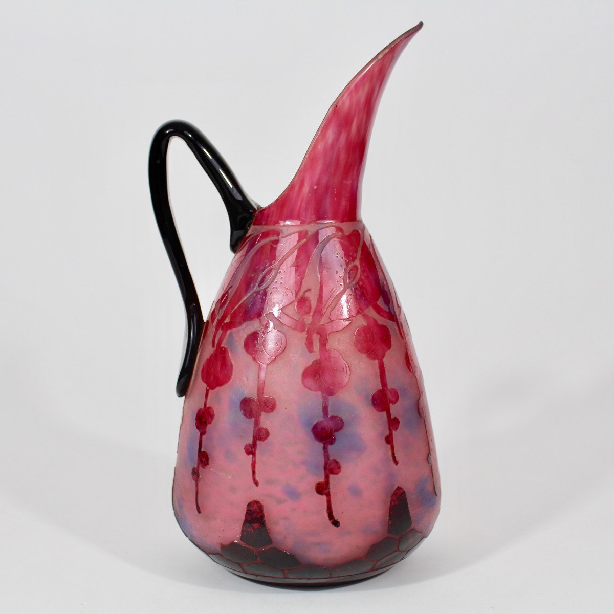 LE  VERRE  FRANÇAIS     PICHET   " GARANCES  "-photo-3