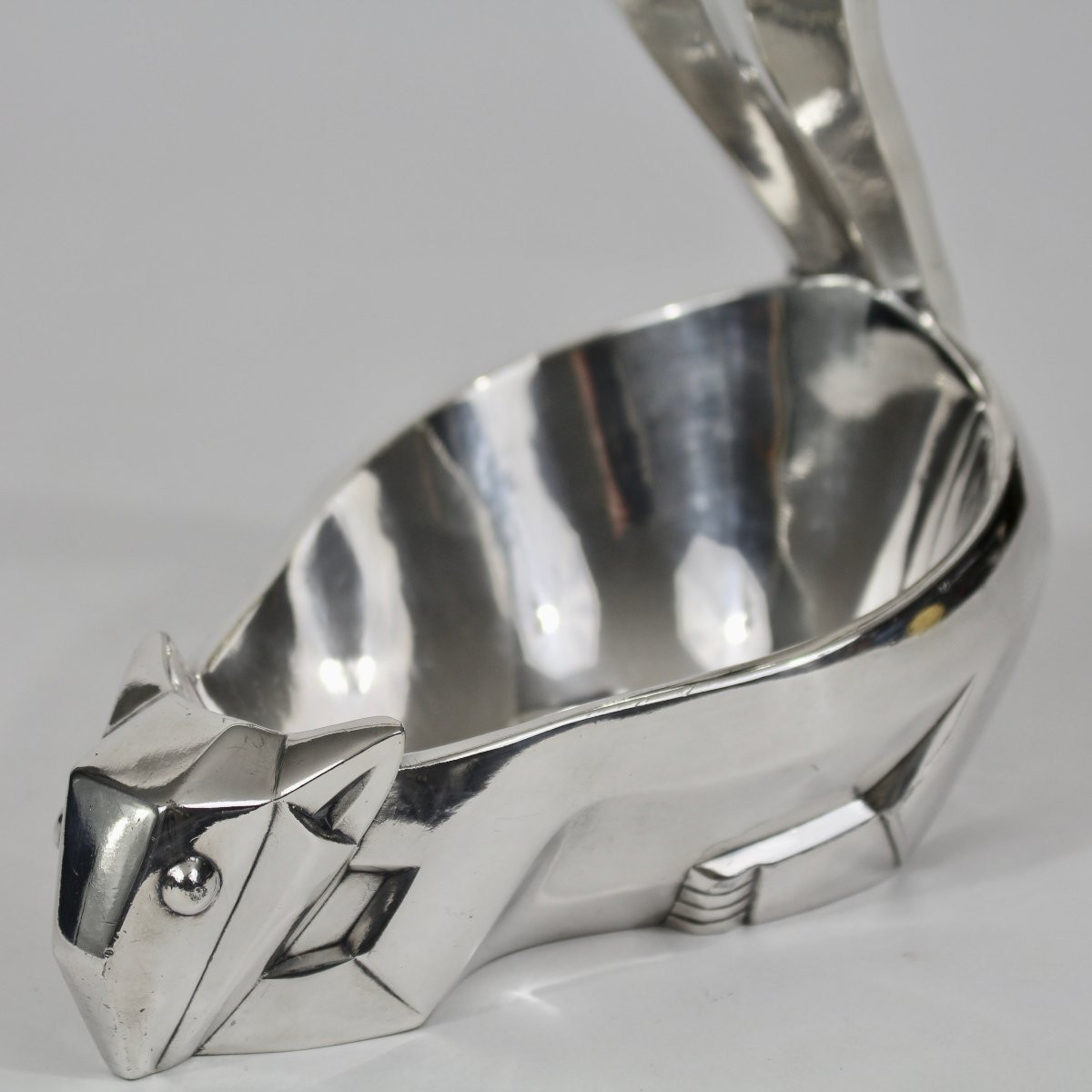 Gallia-christofle "squirrel" Sweet Box-photo-5