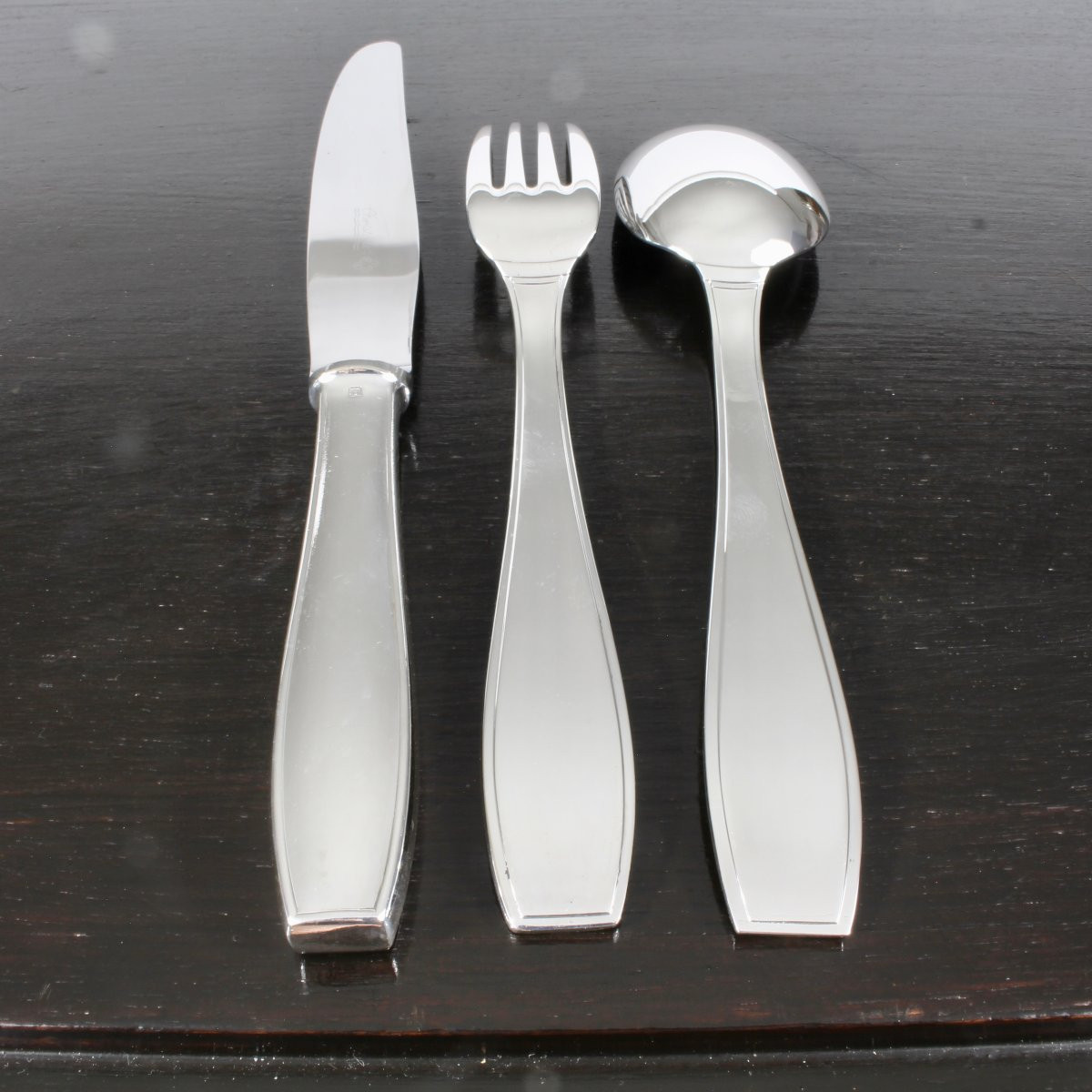 Christofle "atlas" 109-piece Cutlery Set-photo-2