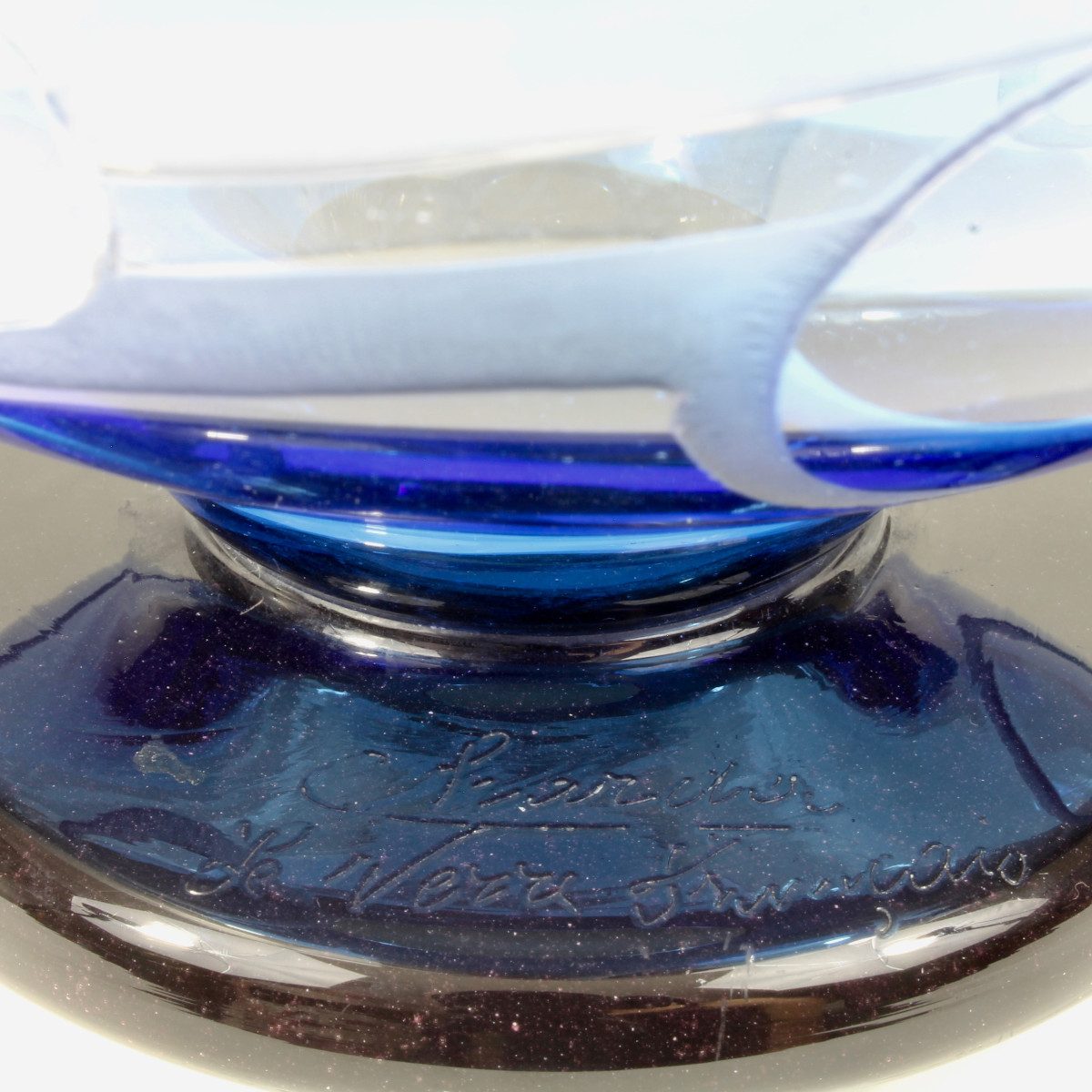 Charder - French Glass Art Deco Vase-photo-6
