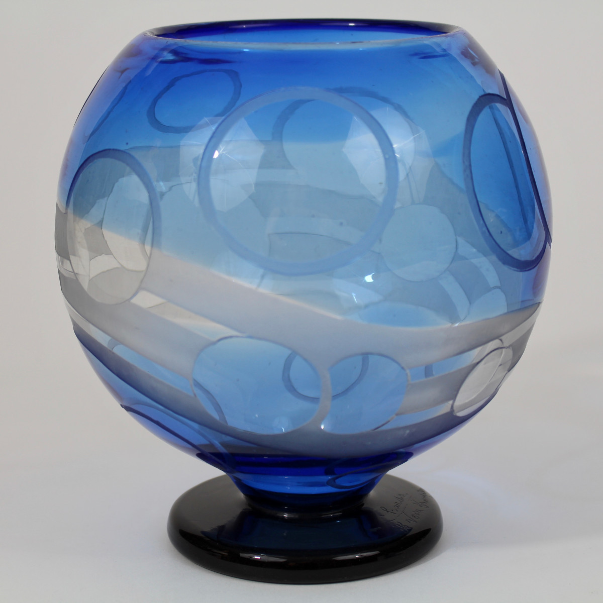 Charder - French Glass Art Deco Vase