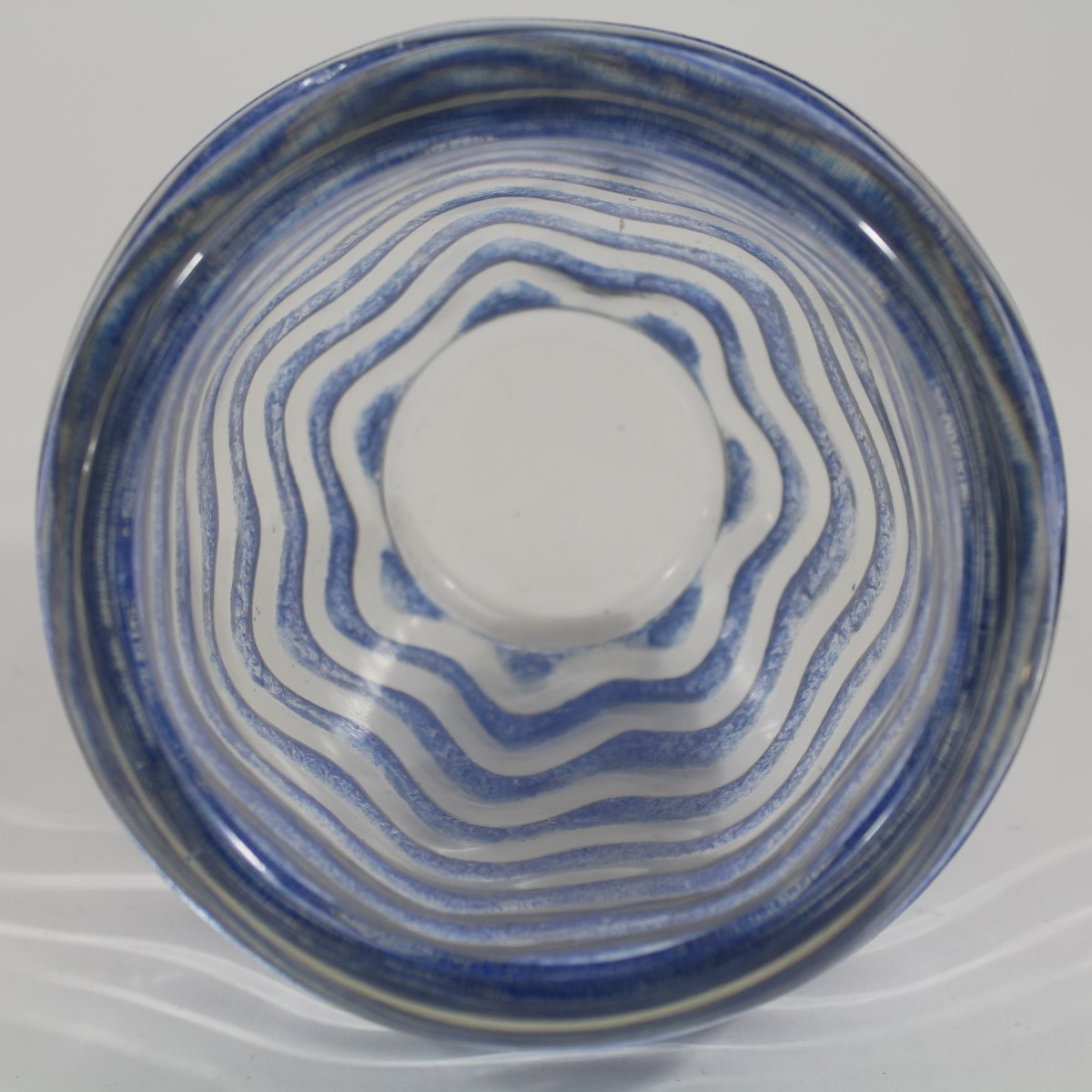 R Lalique Vase "meandres"-photo-3