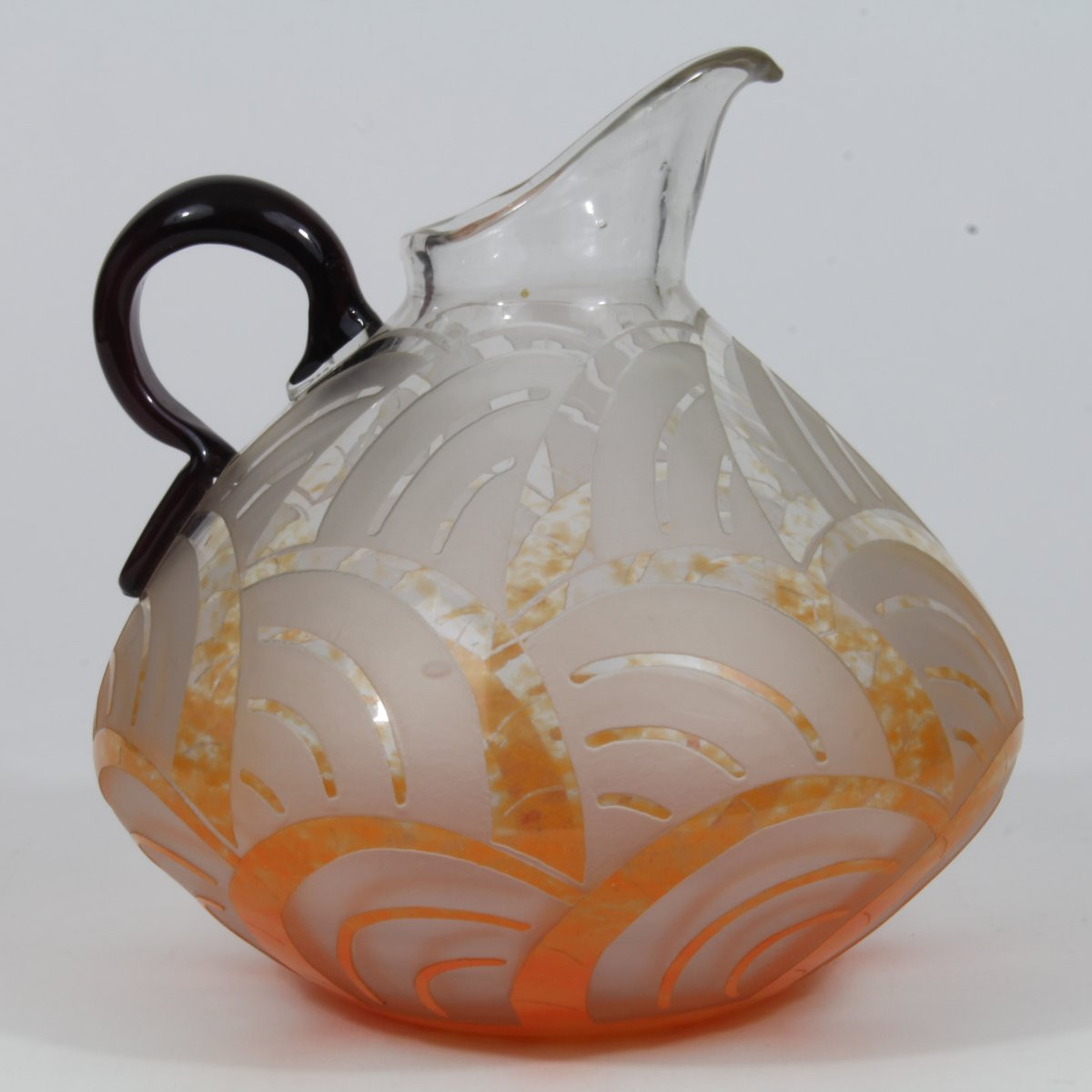The French Glass Pitcher "arcs"-photo-1