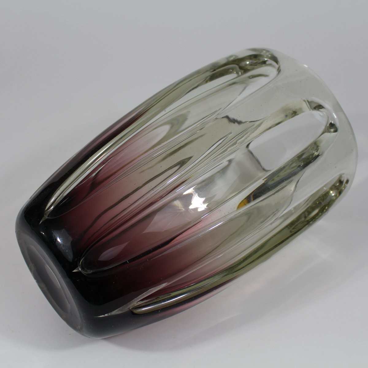 CH  SCHNEIDER    VASE  " GODRONS"-photo-3