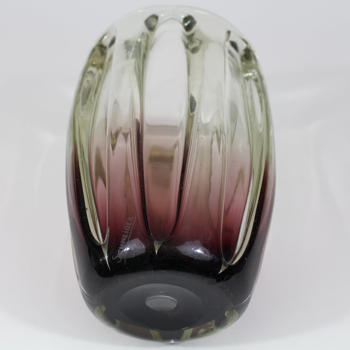 CH  SCHNEIDER    VASE  " GODRONS"-photo-1