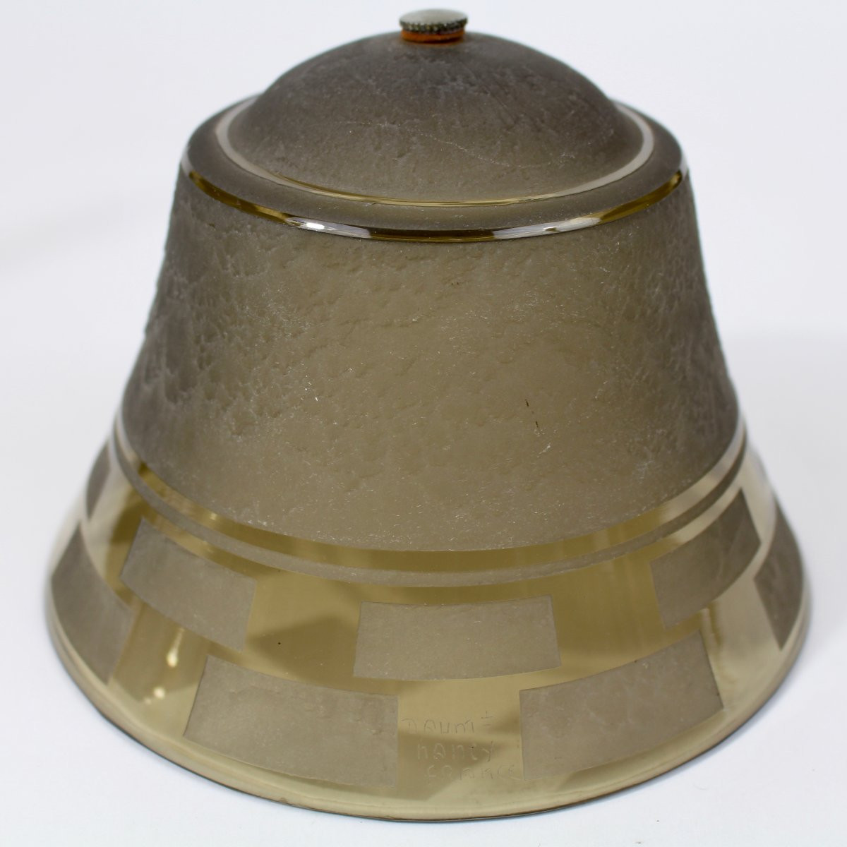 DAUM   NANCY FRANCE         LAMPE ART DÉCO-photo-2