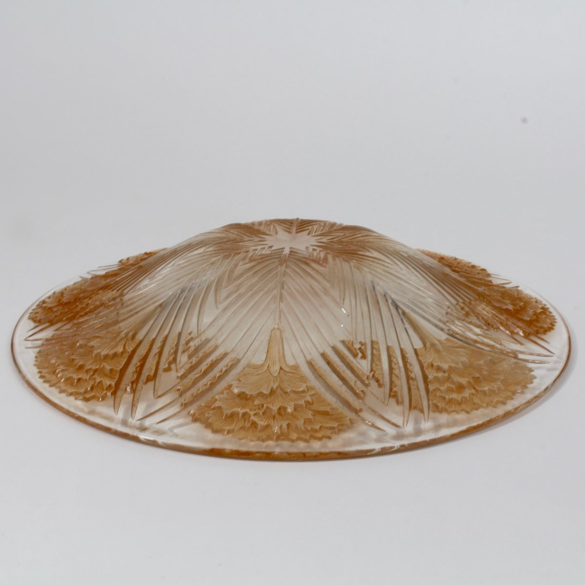 LALIQUE   FRANCE   COUPE  "OEILLETS  "-photo-3