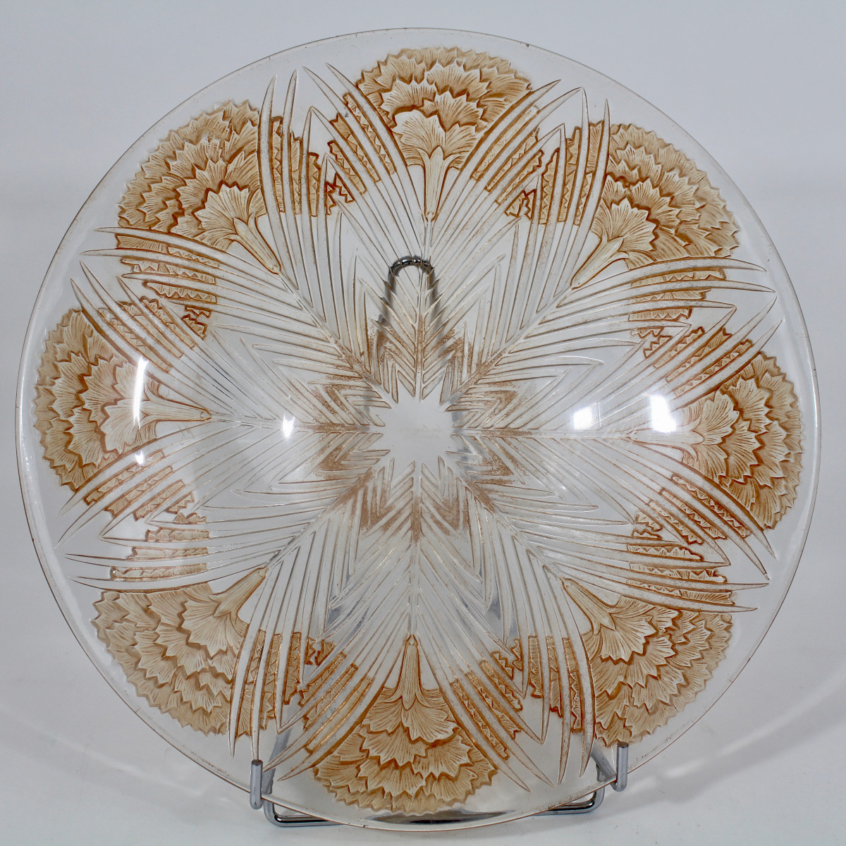 LALIQUE   FRANCE   COUPE  "OEILLETS  "