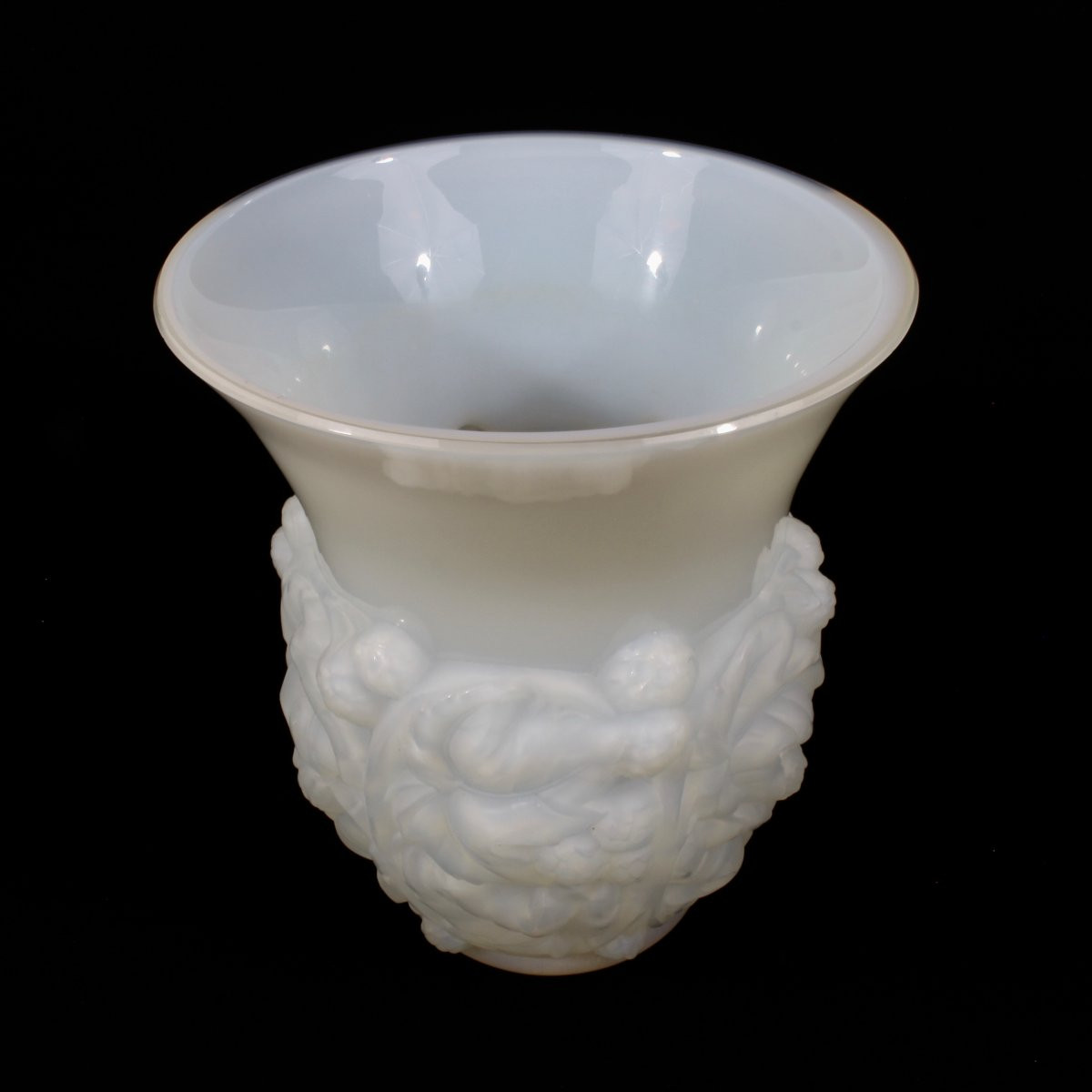 VERLYS  FRANCE   VASE  " HOUBLONS  "-photo-1