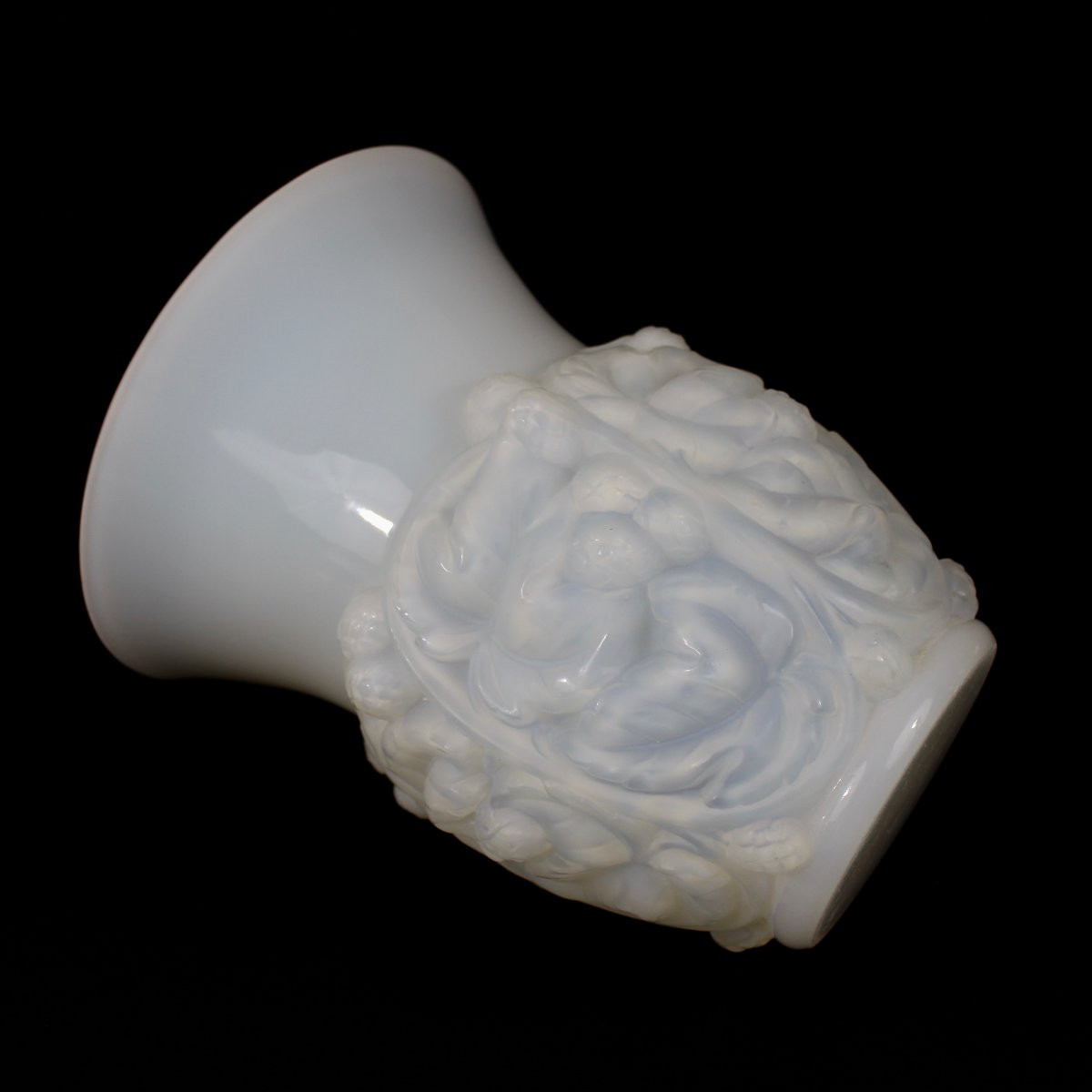 VERLYS  FRANCE   VASE  " HOUBLONS  "-photo-3