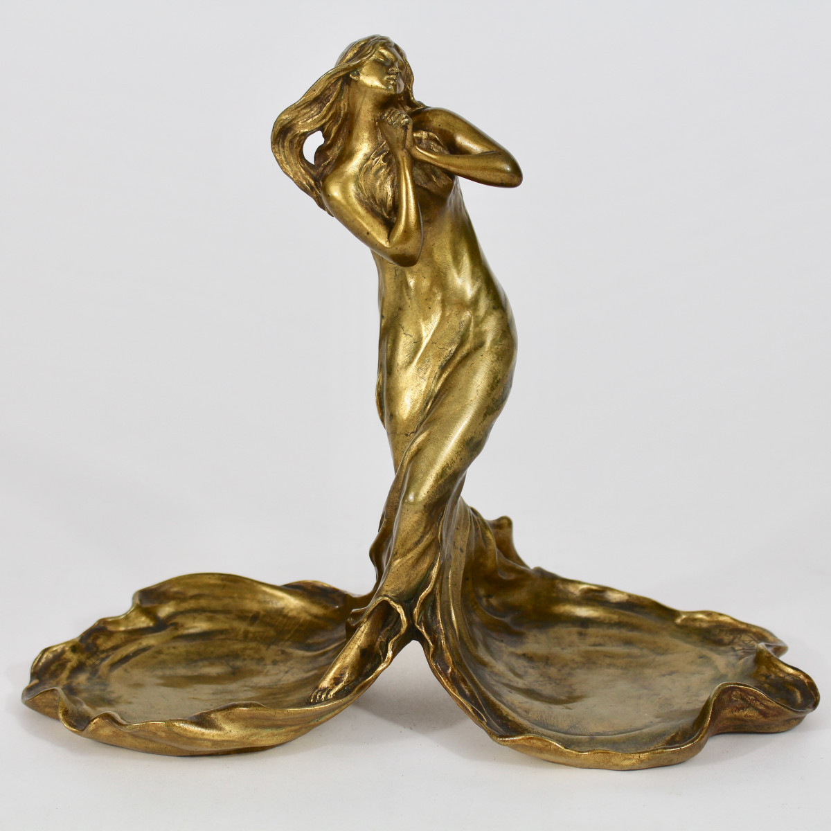 H  FUGÉRE               VIDE POCHE ART NOUVEAU