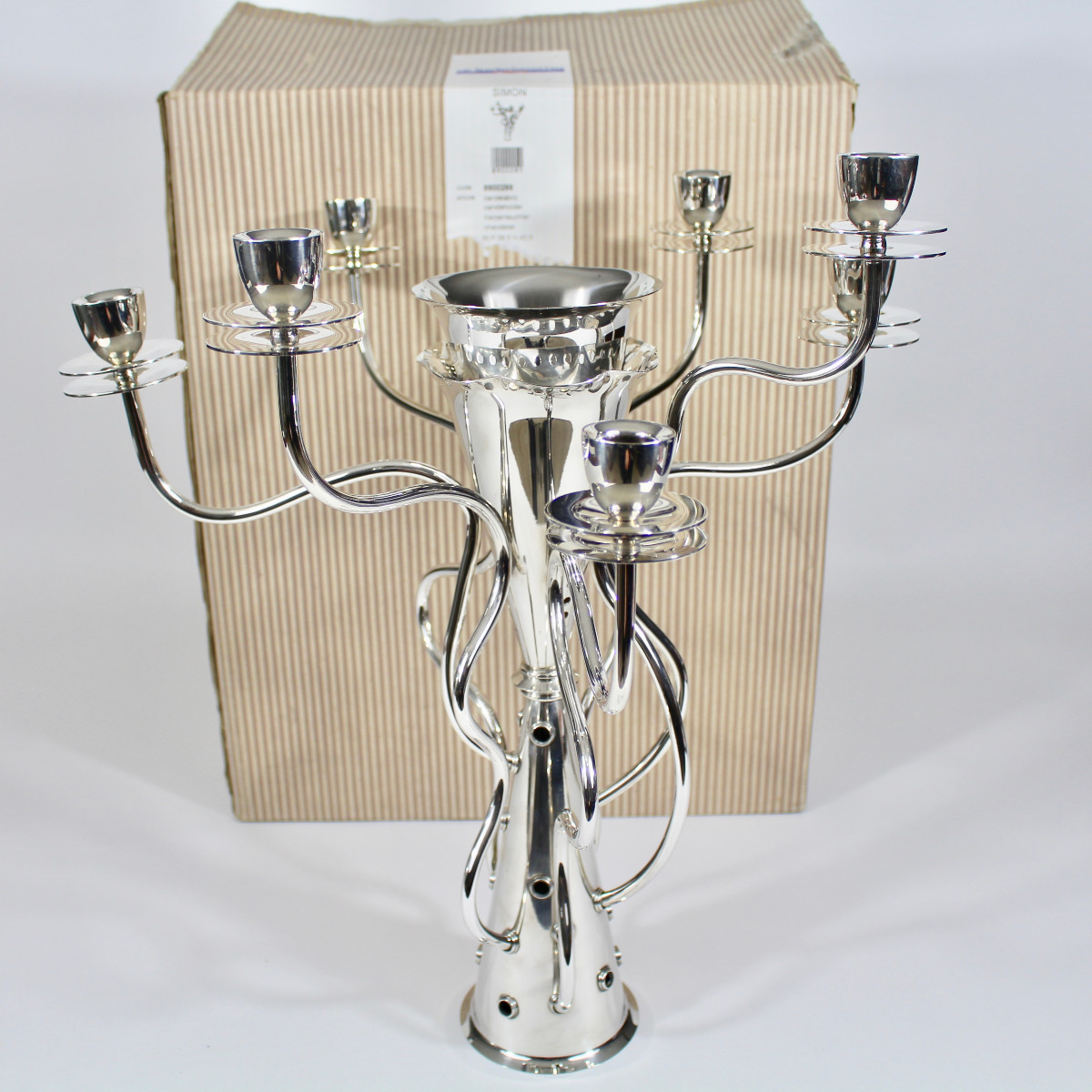 B   SPINEK      CANDELABRE  "  SIMON  "-photo-6