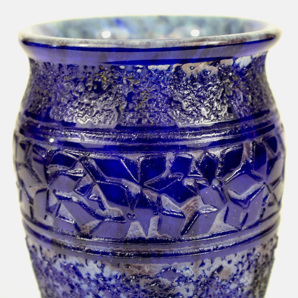 Daum Nancy France Art Deco Vase-photo-2