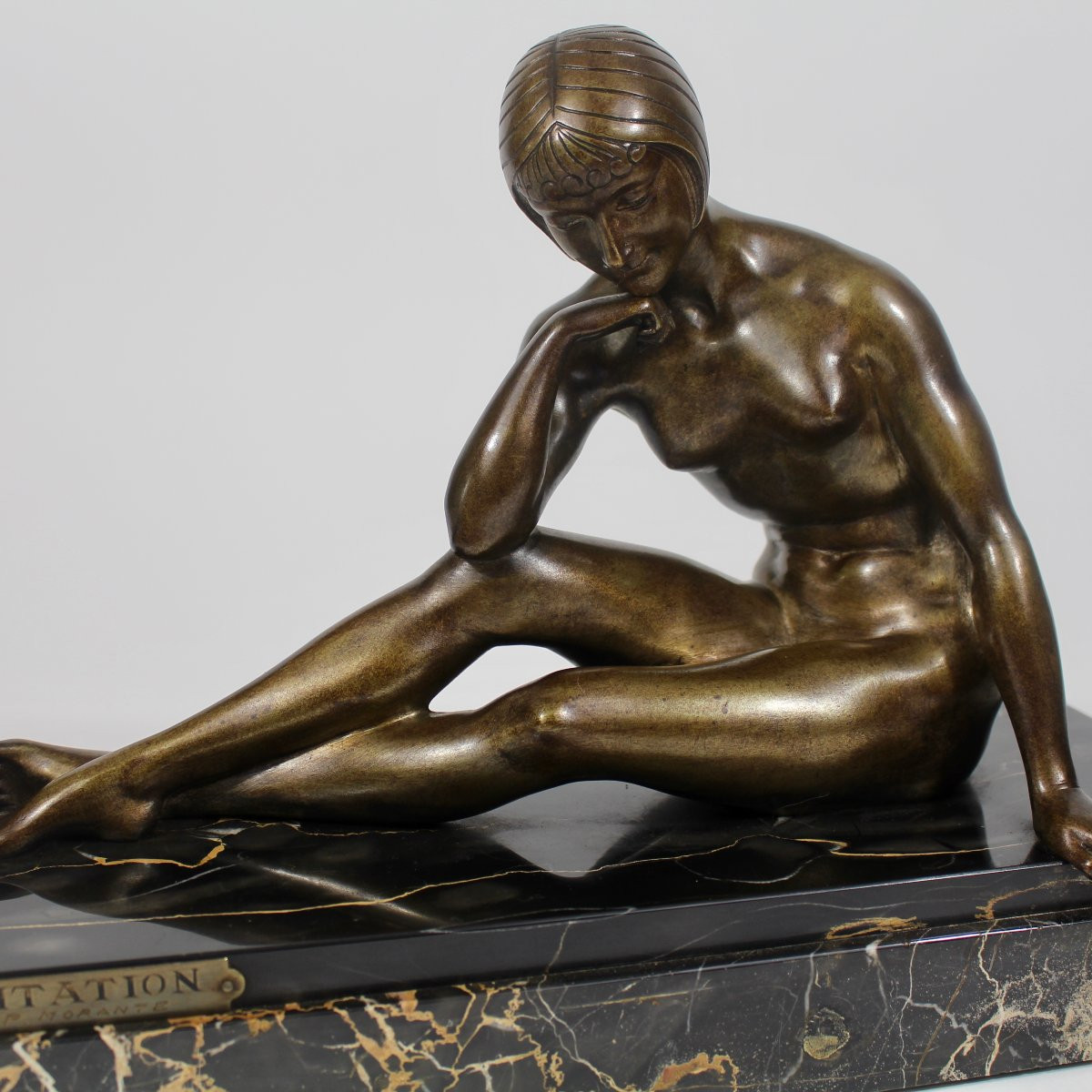 Jp Morante Sculpture "meditation"-photo-2